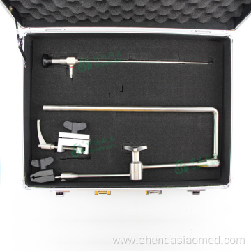 Endoscopic discectomy system endoscope holder